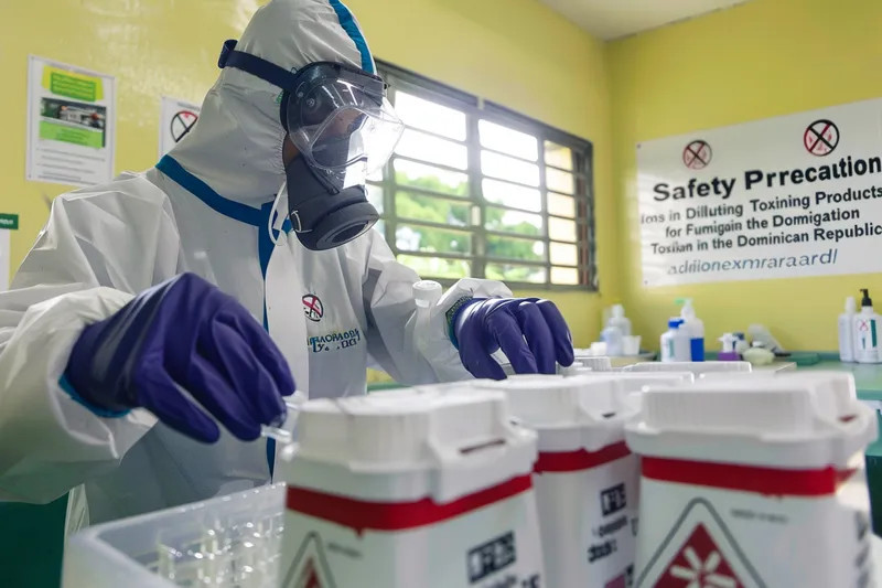 💨Fumigación con productos certificados